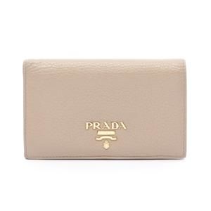 Prada VITELLO GRAIN Leather Case Beige